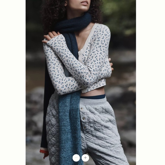 By Anthropologie Cozy Quilted Pants - Picture 3 of 4